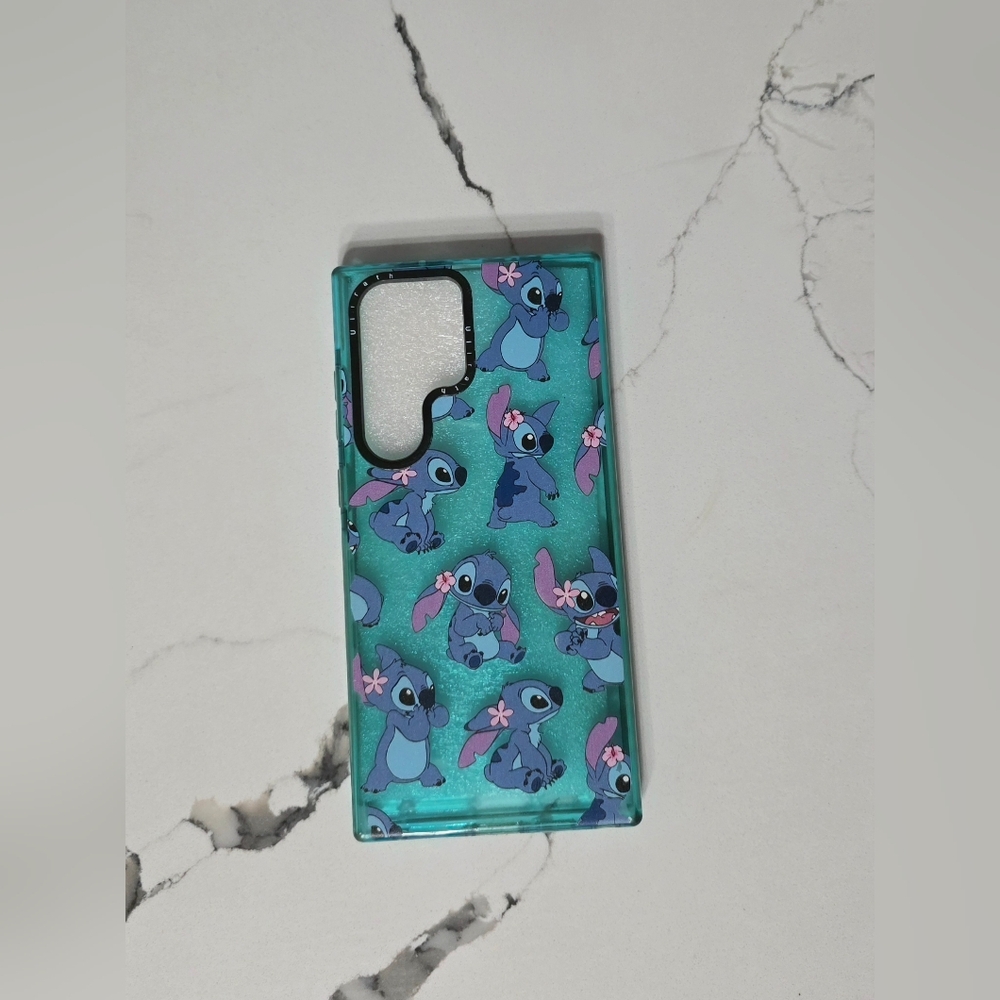Blue Stitch Character Phone Case